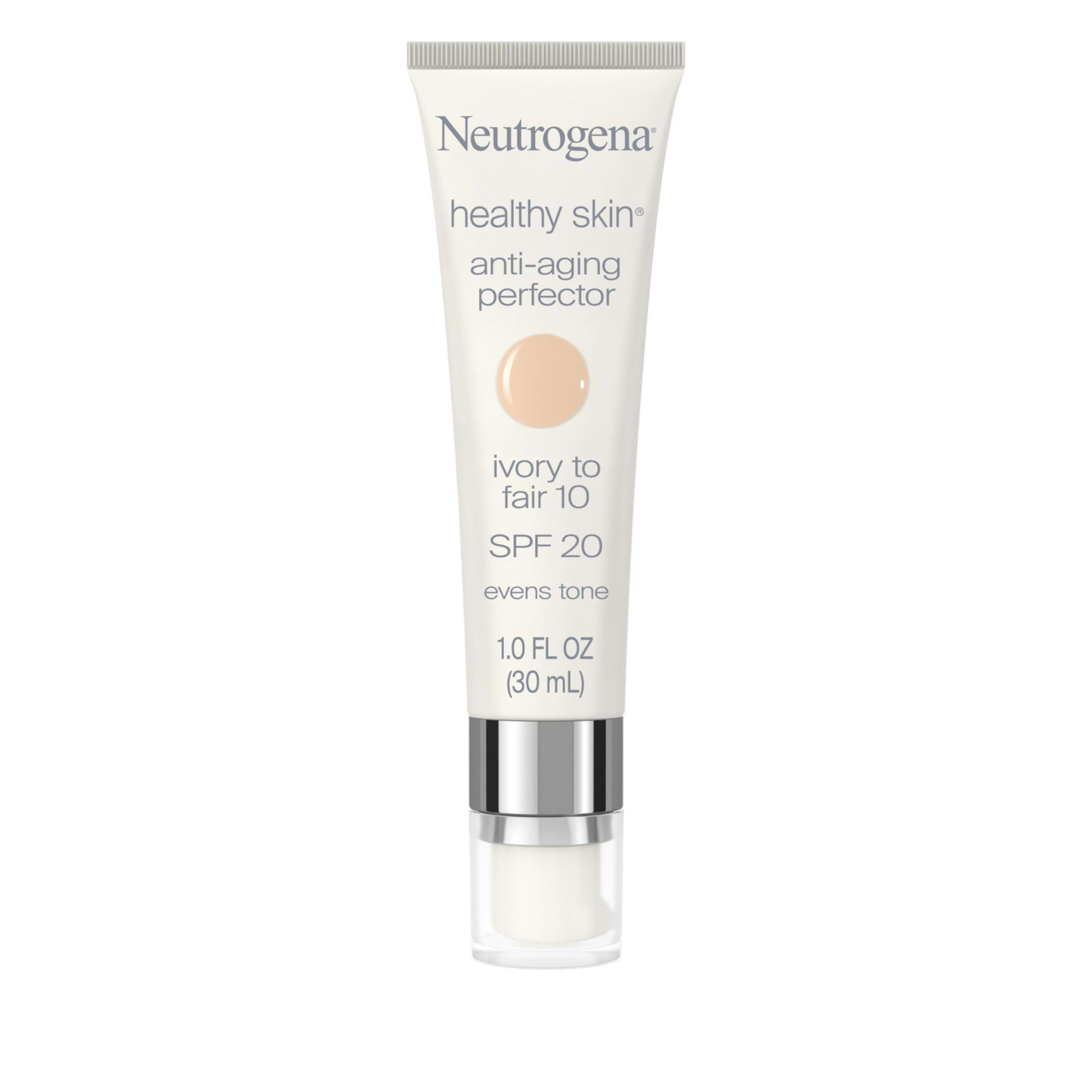 Neutrogena Healthy Skin Anti-Aging Perfector Tinted Facial Moisturizer and Retinol Treatment with Broad Spectrum SPF 20 Sunscreen with Titanium