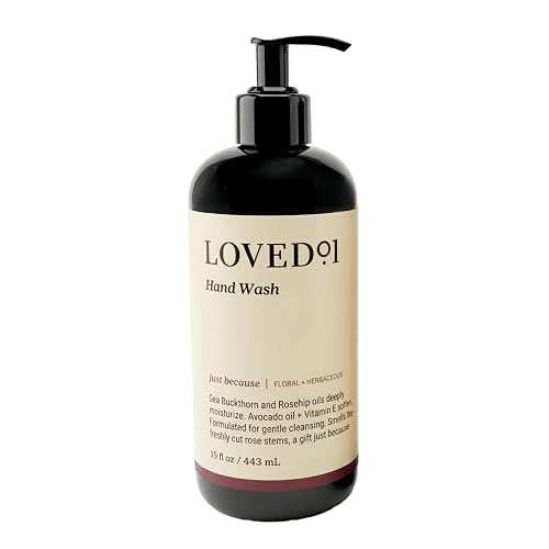 Loved01 Hand Wash, John Legend Skincare, Liquid Hand Soap, Gentle & Hydrating, Cruelty-Free, Oprah's Favorite Things, Formulated with Nourishing Oils