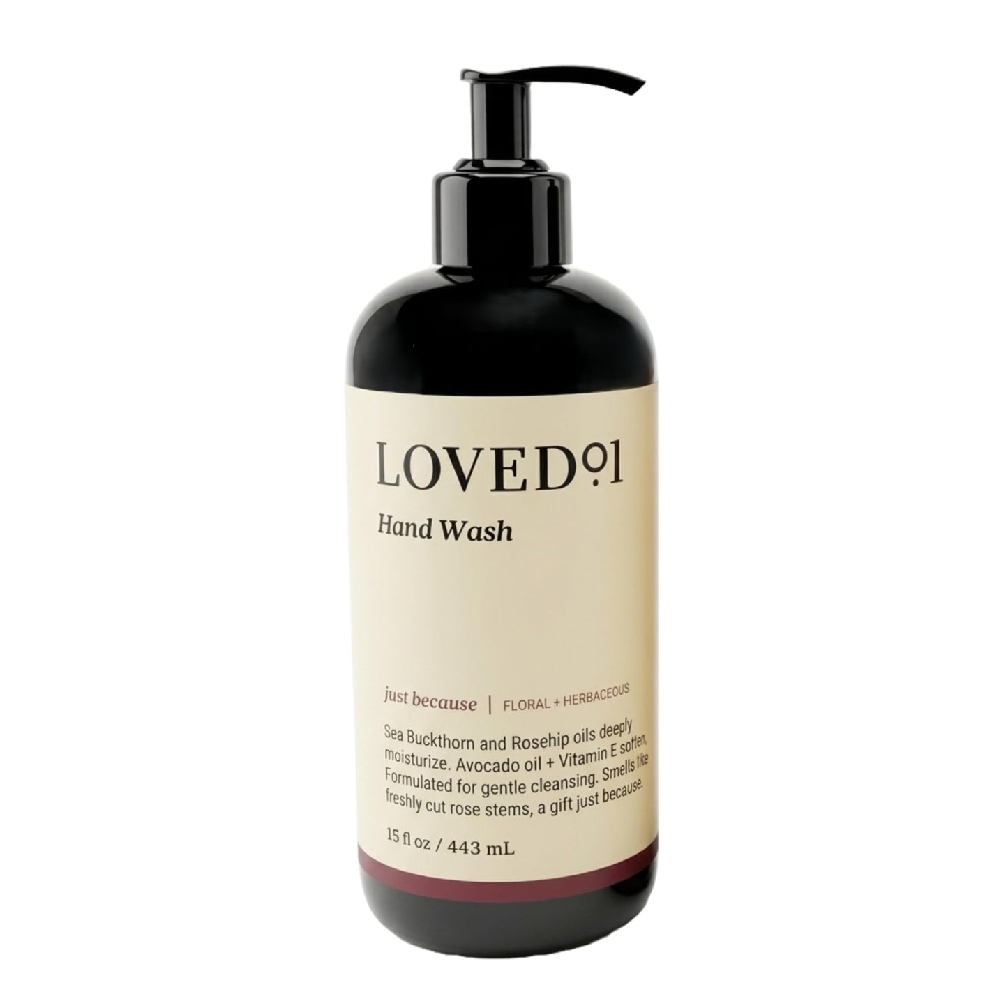 Loved01 Hand Wash, John Legend Skincare, Liquid Hand Soap, Gentle & Hydrating, Cruelty-Free, Oprah's Favorite Things, Formulated with Nourishing Oils