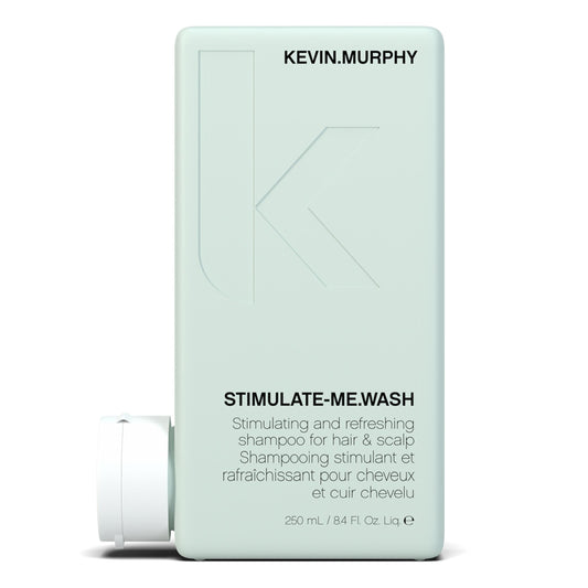 KEVIN.MURPHY STIMULATE-ME.WASH - Clarifying Shampoo for Hair & Scalp - For All Types - Stimulates Hair - Strengthening - Cruelty Free Shampoo - 250 mL