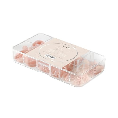 Apres Neutrals Gel-X Margot Box Of Press On Nails, 11 Sizes 00-9, Soft Gel Nail Tip Box (150pcs) (Natural Coffin Extra Short, 150) Beauty & Personal Care APRÉS