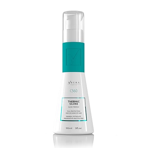 YBERA PARIS Gloss C360 | Heat Protector | High Performance Silicone | Seals Cuticle | Protective Film Against Moisture | 2oz