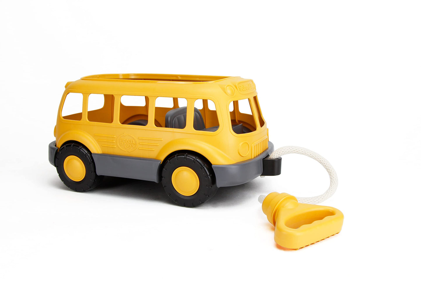 Green Toys School Bus Wagon , Yellow