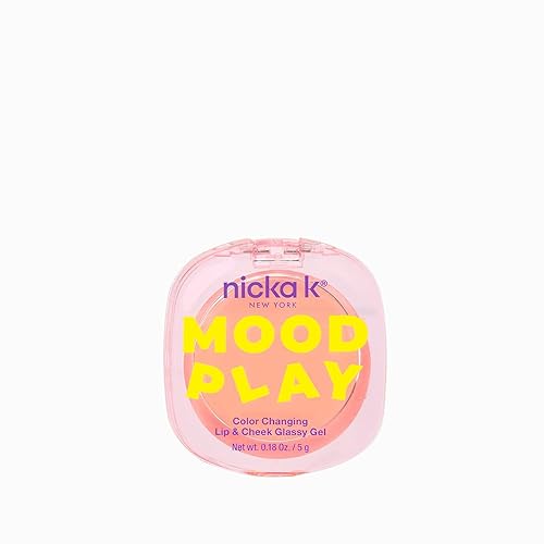 Nicka K Mood Play Color Changing Vibrant Lip and Cheek Blush Glassy Gloss Gel
