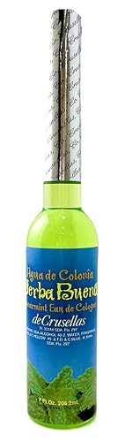 Crusellas Spearmint Cologne (Agua De Colonia Yerba Buena) 7 Fl. Oz.