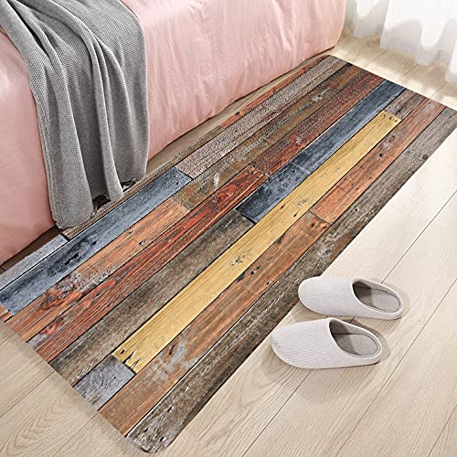 Flannel Mat Non Slip Bright 3D Print for Bedside and Living Room,Clearance MatS Absorbent Moisture Dust Forlaundry Room,Bath Rugs Sponge Foam Soft…
