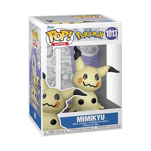 Funko Pop! Games: Pokemon - Mimikyu - Collectable Vinyl Figure - Gift Idea - Official Merchandise - Toys for Kids & Adults - Pokemon Fans - Model…