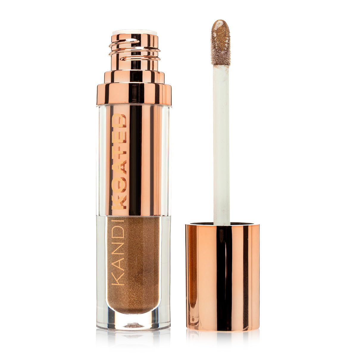 Kandi Koated Glaze Illuminating Lip Shine [Indulgent] Vegan Lip Gloss | Hydrating Lip Glaze with Paraben-Free, Cruelty-Free Formula, Sheer Color |