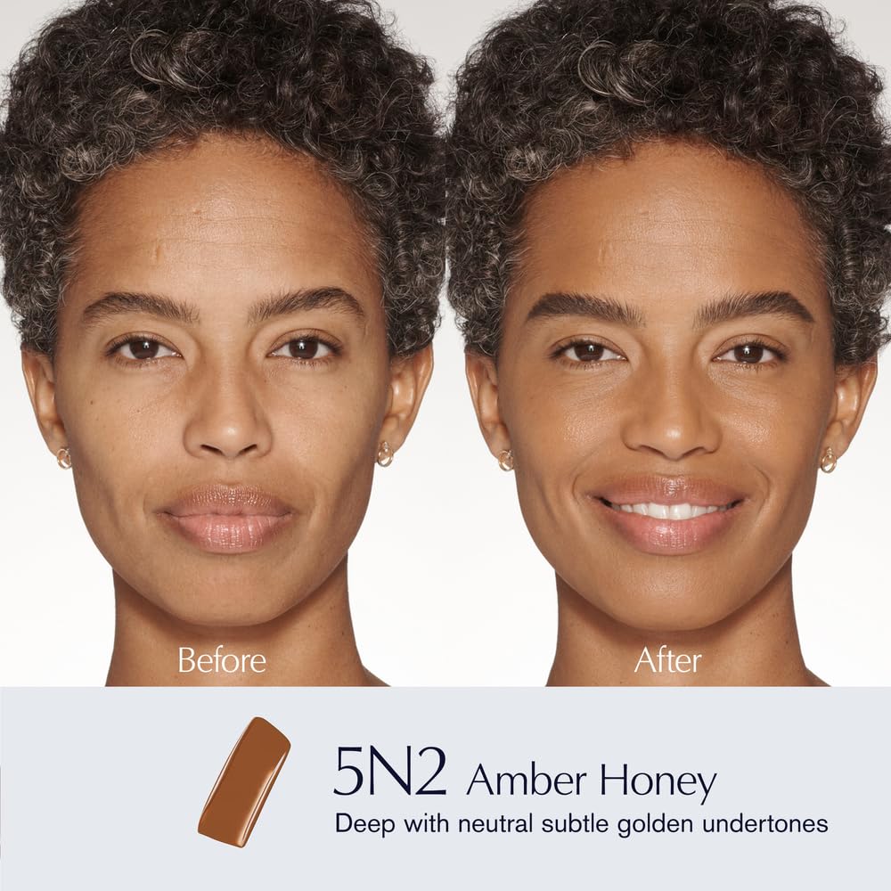 Estée Lauder Futurist Skin Tint Serum Foundation SPF 20 with Glycerin | Light Coverage, 1.0 Fl Oz, 5N2 Amber Honey