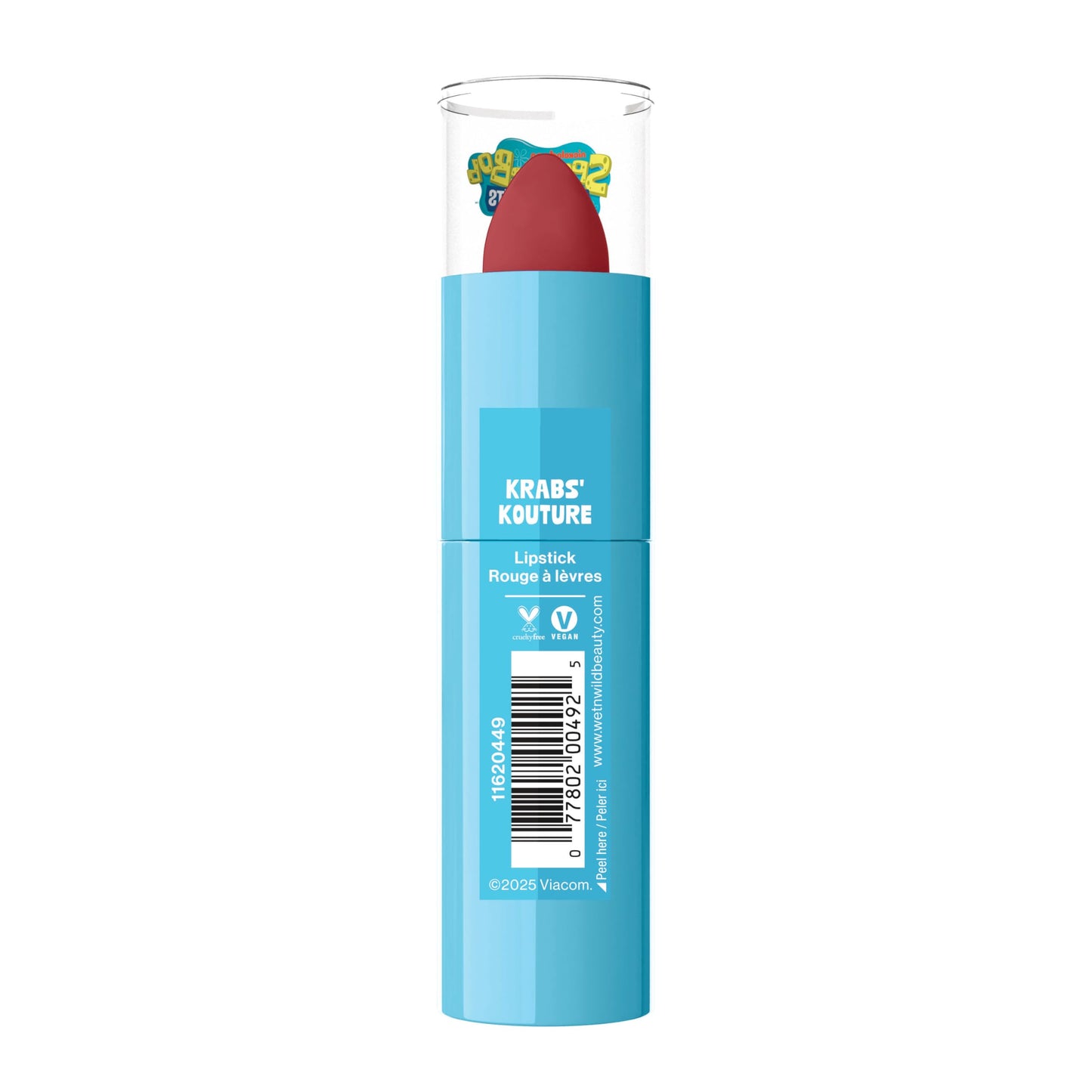 wet n wild Spongebob Lipstick - Krabs' Kouture