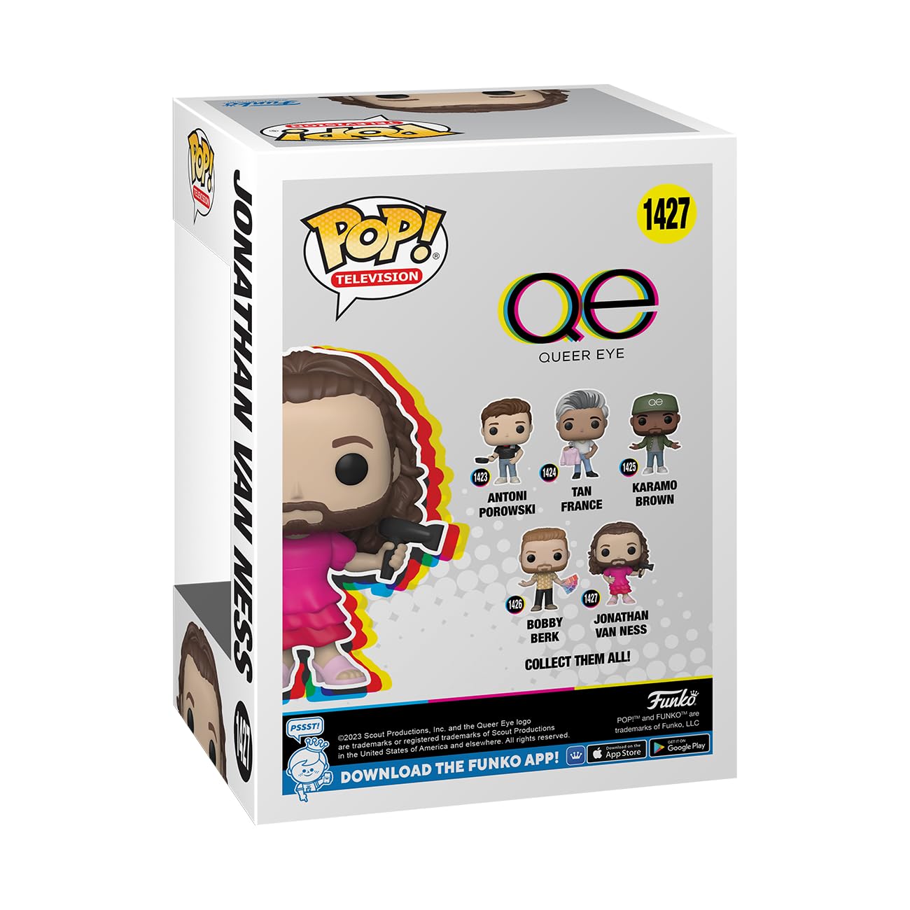 Funko POP! TV: Queer Eye - Jonathan Van Ness - Collectable Vinyl Figure - Gift Idea - Official Merchandise - for Kids & Adults - TV Fans - Model…