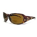 Calabria 645SB BiFocal Reading Sunglasses +2.50 Amber Tortoise Havana/Brown Women Oval UV Protection Bi-Focal Readers Trendy