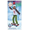 The Elf on the Shelf MagiFreez Holly Jolly Ollie Skateboard Set for Your Scout Elf - Includes Magical Standing Pants, elf- Sized Long Sleeve tee,…