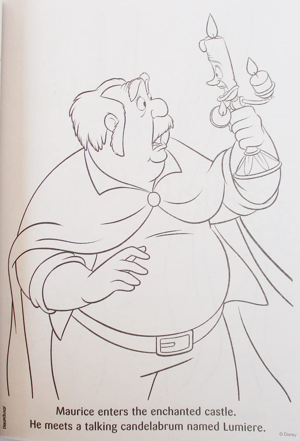 Parragon Disney Beauty and The Beast Design and Doodle