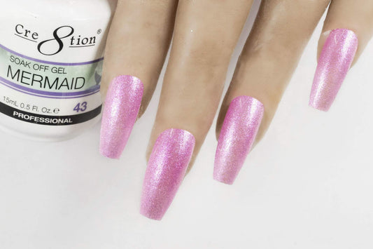 Cre8tion - Mermaid Collection Soak Off Gel 15mL | MM43 Beauty & Personal Care Cre8tion