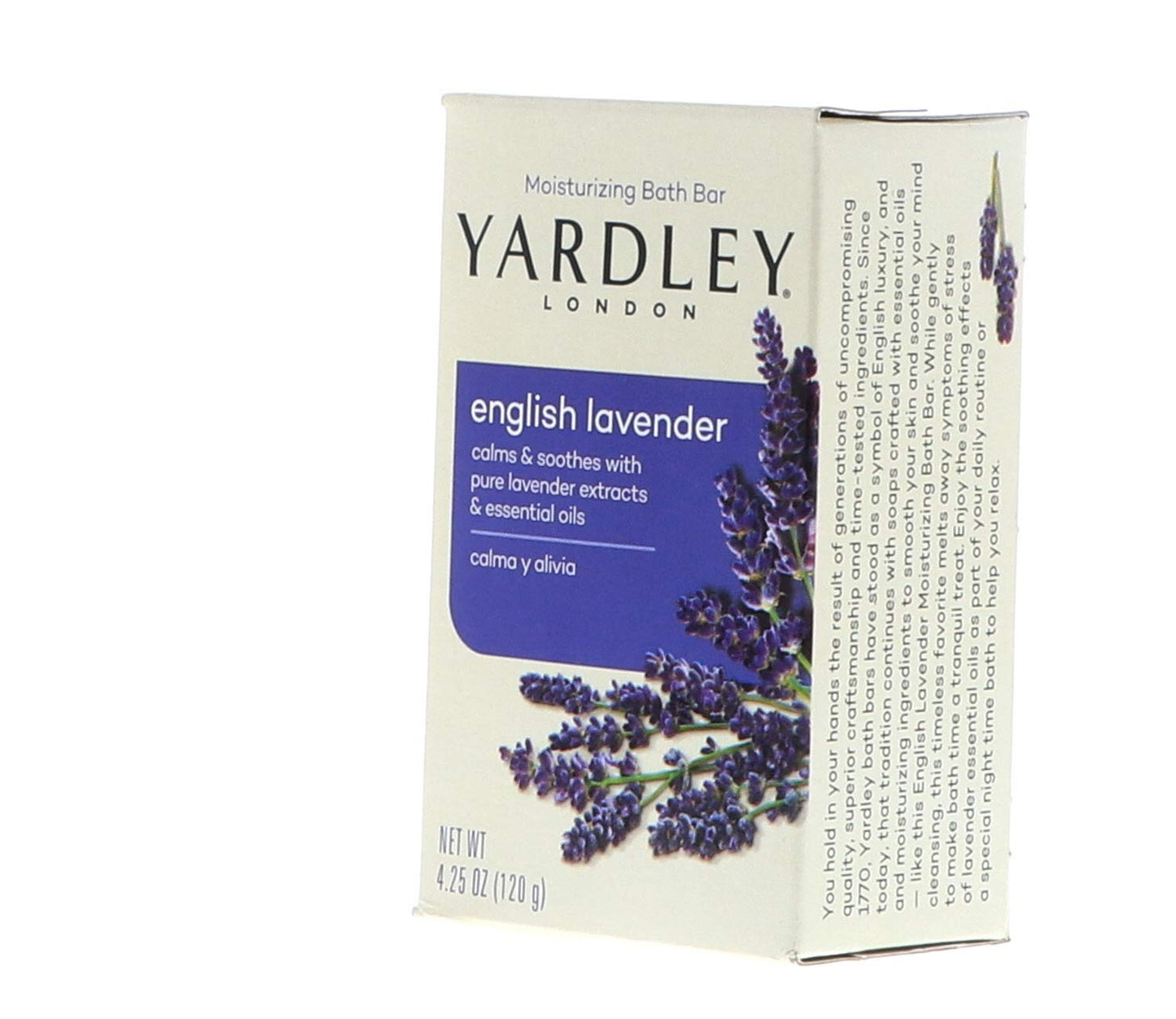Yardley Bath Bars English Lavender 8oz