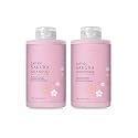 Sakura Shampoo and Conditioner Set, Hair Shampoo and Conditioner for Women, Long Lasting Sakura Scent, Hair Care, Deep Hydration, Frizz Control