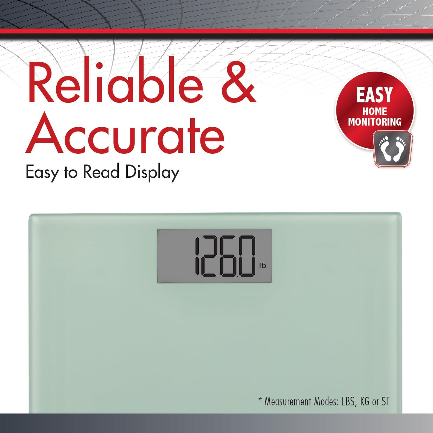 Veridian Smartheart Digital Weight Scale, Blue