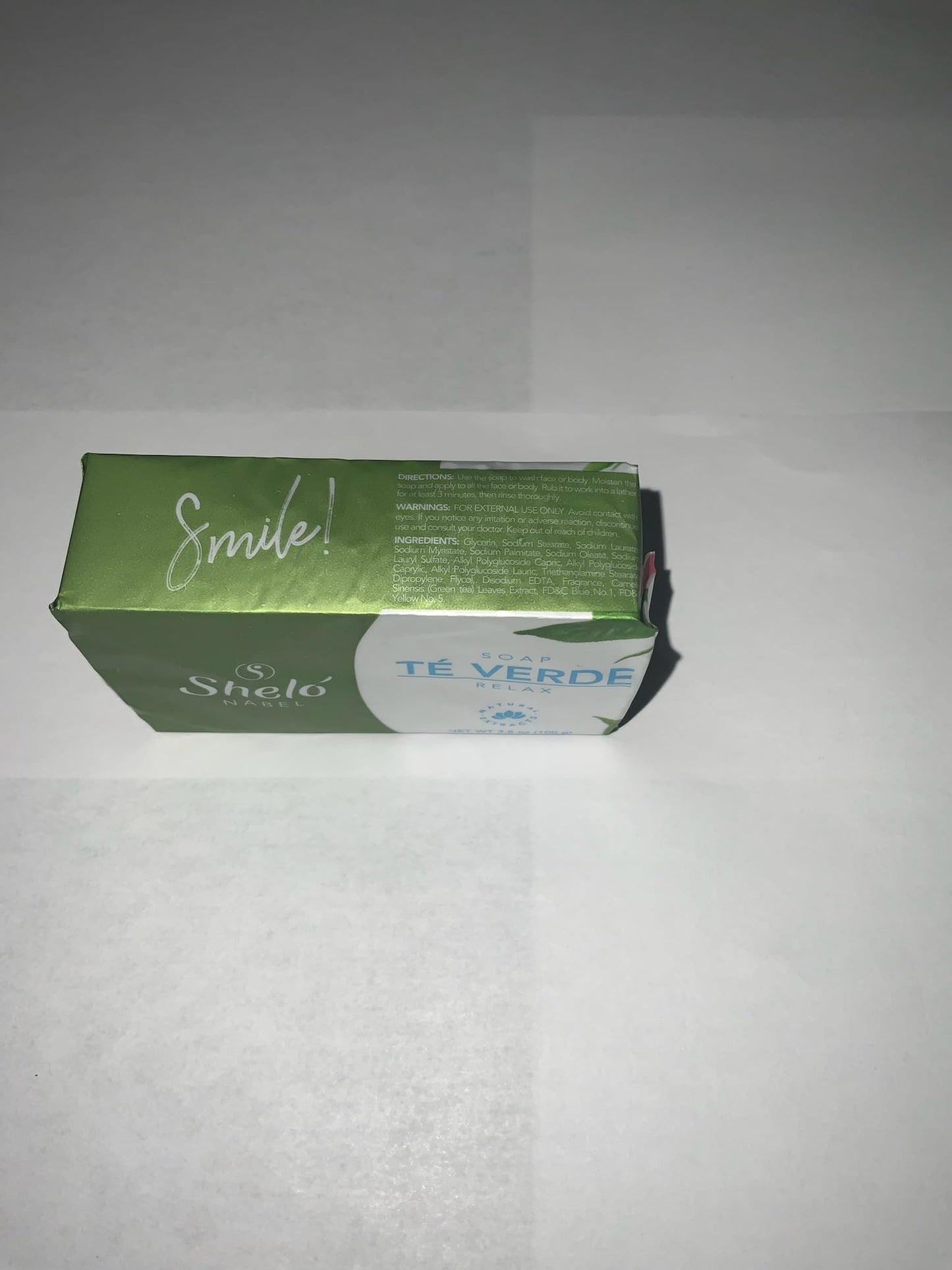 Sheló NABEL Facial Cleansing Washes Soap (Te Verde)