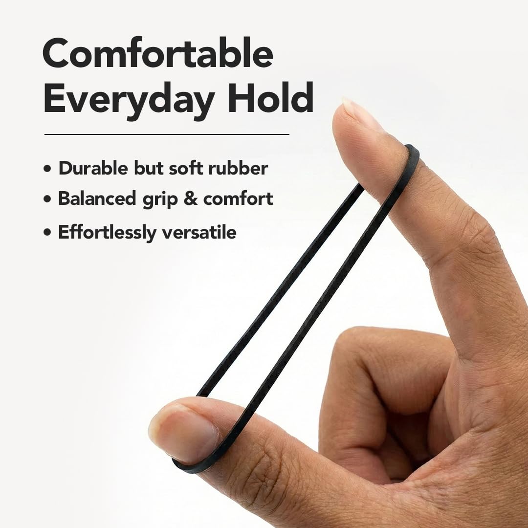Annie Rubber Bands 14mm, 300 Count Black Elastic Hair Ties for Braids, Ponytails & Styling, Soft Durable No-Snag Bands for All Hair Types, Salon Value Beauty and Personal Care Annie