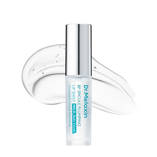 Dr.Melaxin BP Spicule Plumping Lip Shot - Lip Plumper Gloss with Hyaluronic Acid and Peptides for Fuller Lips, Moisturizing Lip Serum for Thin Dry Beauty and Personal Care Dr.Melaxin