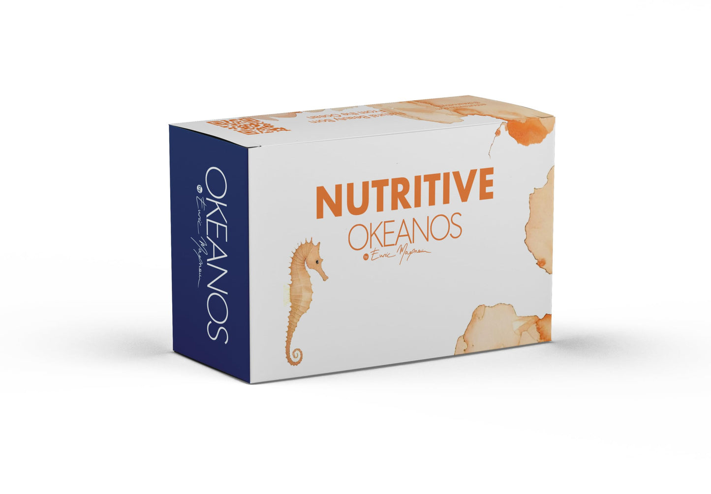 OKEANOS Moisture Nutritive Ritual Box, Professional Intensive Nutrition & Hydration Hair Care Set, Shampoo, Mask, Repair Elixir & Bi?Phase Conditioner