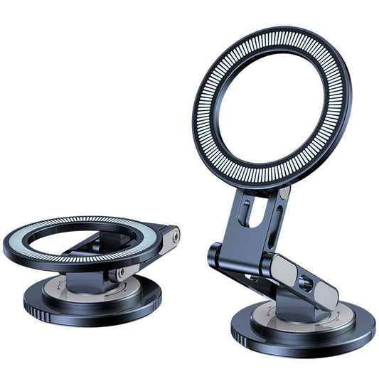 Micool Magnetic Car Phone Holder, Dashboard Mount with 360° Rotation & 720° Foldable Arm, Universal Strong Grip Tablet Stand for All Phones and Pad…