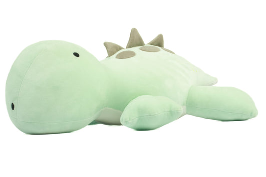4LB Cute Weighted Stuffed Animals Plush - 24 inch Soft Weighted Dinosaur Plush Toy Pillow for Adults and Children (Green Dinosaur)