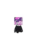 Goody Super Stretch Thick Hair Black Elastics, 15CT