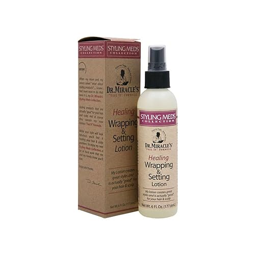 Dr. Miracles Healing Wrapping & Setting Lotion - Net Wt. 6 Fl. Oz