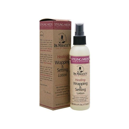 Dr. Miracles Healing Wrapping & Setting Lotion - Net Wt. 6 Fl. Oz Beauty & Personal Care Dr. Miracle's