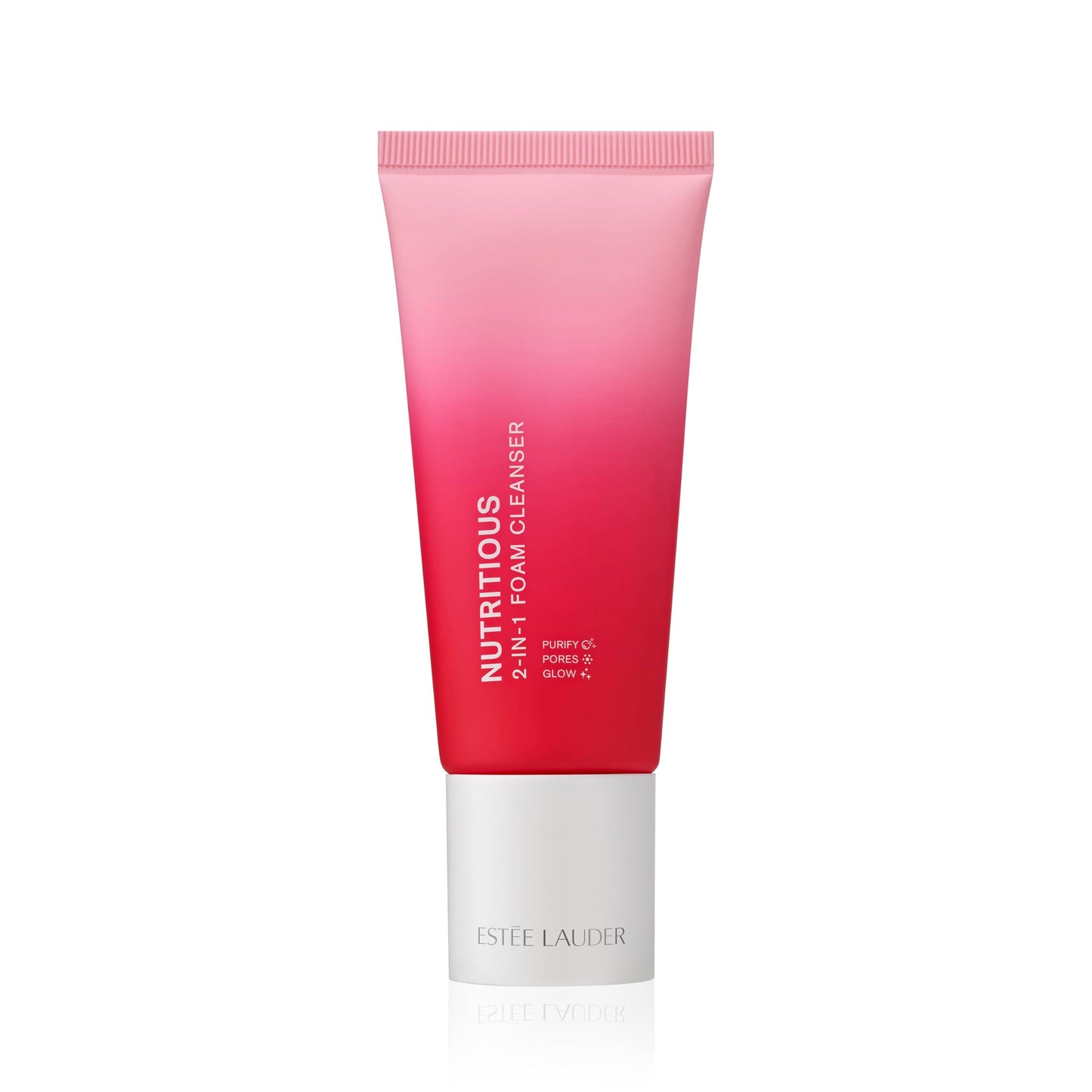Estée Lauder Estée Lauder Nutritious 2-in-1 Foaming Face Wash Cleanser & Mask | Pore Minimizer, Travel Size, 2 Ounce