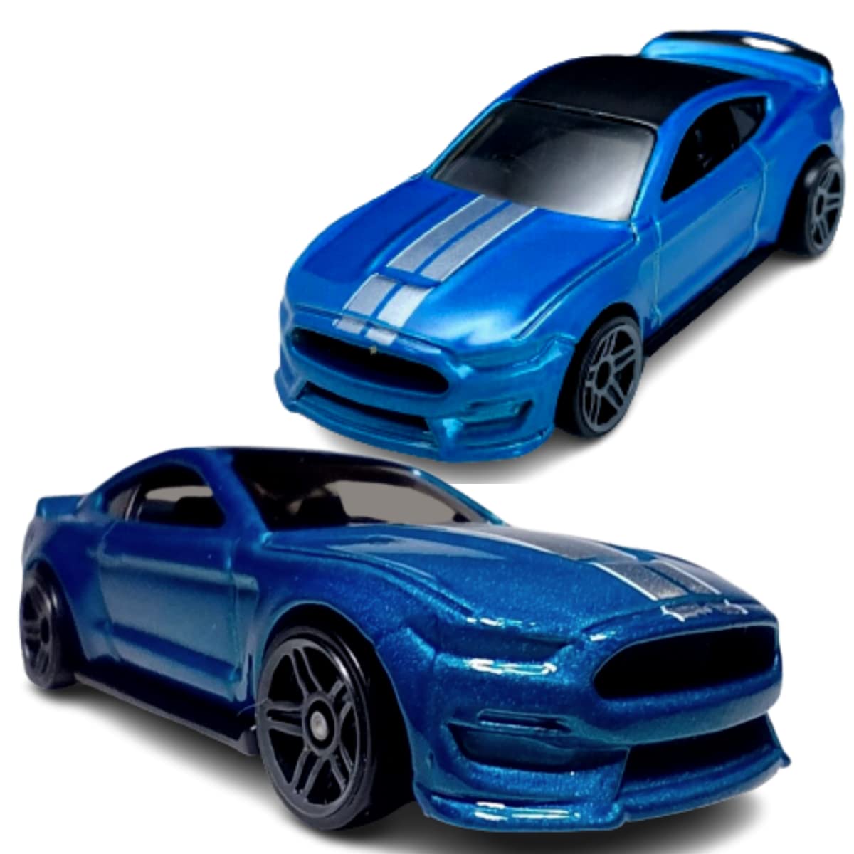 Hot Wheels 2020 Ford Mustang Shelby GT500, [Blue] 248/25 Muscle Mania 1/10