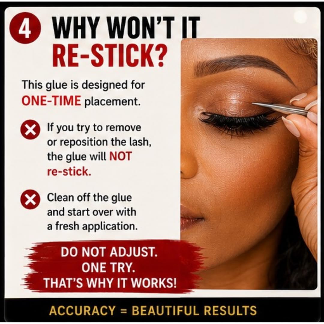 30 Sec Strip Eyelash Bond Black or Clear Strong All Day Hold for Eyelash Extension Rubbery Texture Rubbery Texture (Clear 1 fl oz/30 ml) Beauty and Personal Care Mrs Gwen Hair & Accessories