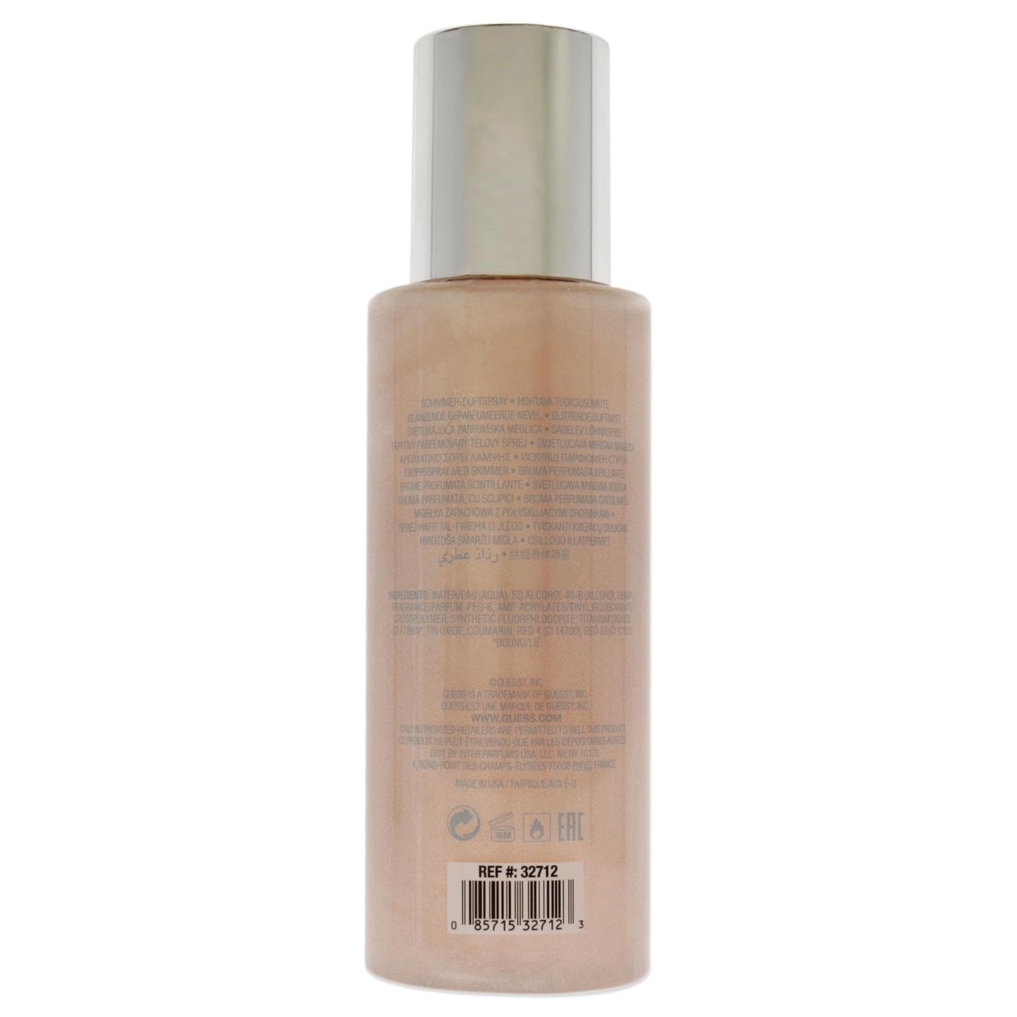 GUESS Destination Miami Vibes Shimmer Body Mist Spray, 8.4 Fl Oz