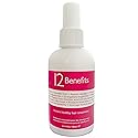 12 Benefits Leave-In Conditioner Spray - Instant Healthy Hair Treatment, Anti-Frizz, Detangles, Strengthens & Repairs, Heat Protection with Quaternium