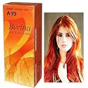 Berina Permanent Hair Dye Color Cream # A19 Golden Orange Color Made in Thailand By Sellgreat1449.