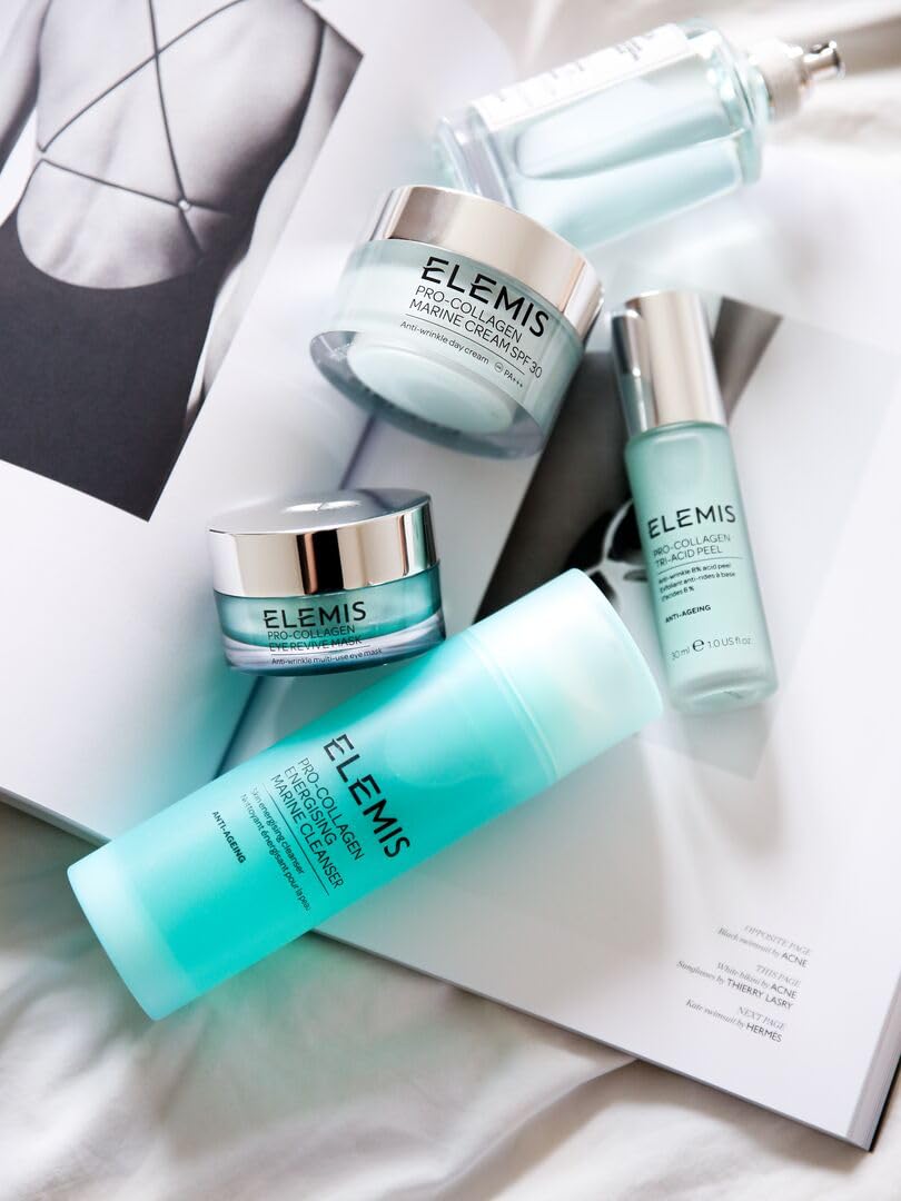 ELEMIS Pro-Collagen Energising Marine Cleanser 150ml - Anti-Aging Gel Face Wash To Purify, Energize & Refresh Skin with Magnesium & Zinc