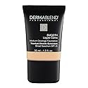 Dermablend Smooth Liquid Foundation with SPF 25, 0C Linen, 1 Fl. Oz.