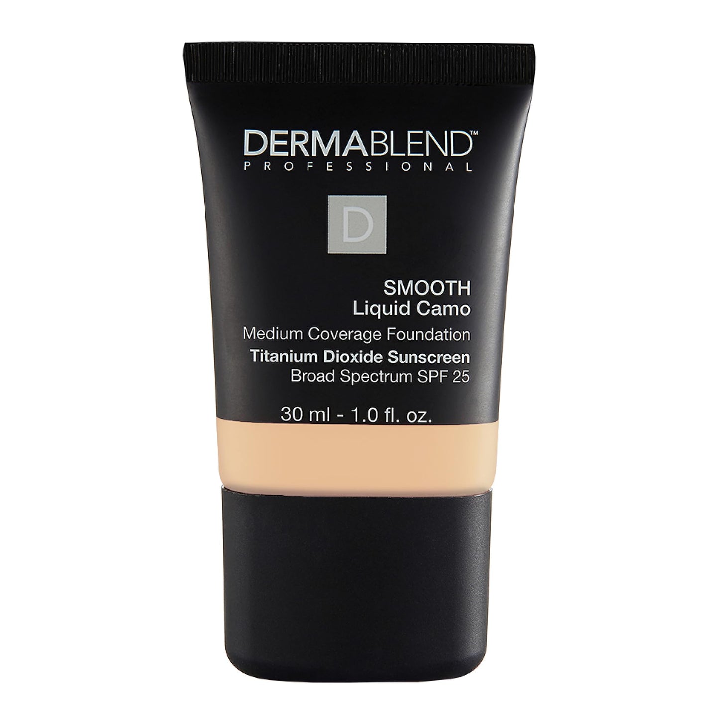 Dermablend Smooth Liquid Foundation with SPF 25, 0C Linen, 1 Fl. Oz.