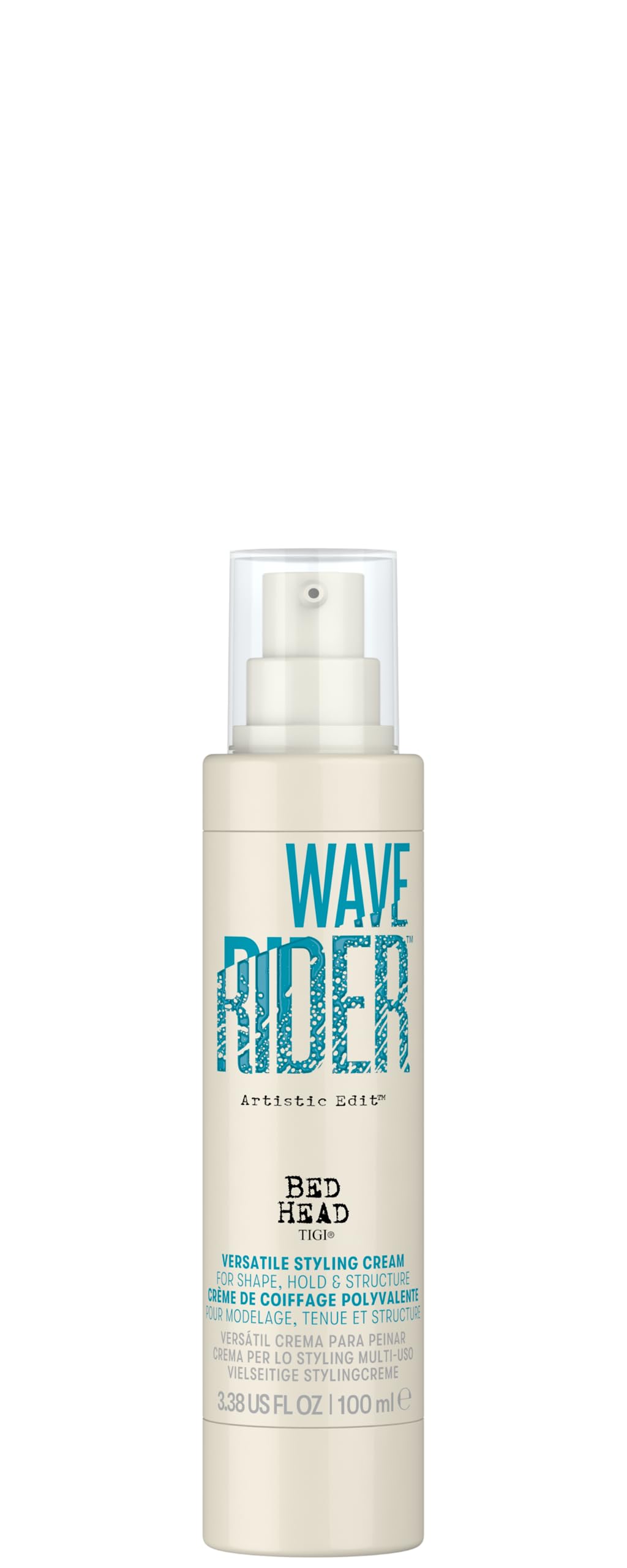 TIGI Bed Head Artistic Edit Wave Rider Versatile Styling Cream, 3.38 Fl Oz (Pack of 12)