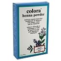 Colora Henna Powder Hair Color Black, 2 oz (Pack of 12)