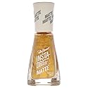 Sally Hansen Insta Dri Matte Metallics, Gold Rush, 0.31 Fl Oz (Pack of 1)