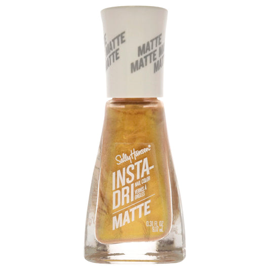 Sally Hansen Insta Dri Matte Metallics, Gold Rush, 0.31 Fl Oz (Pack of 1)