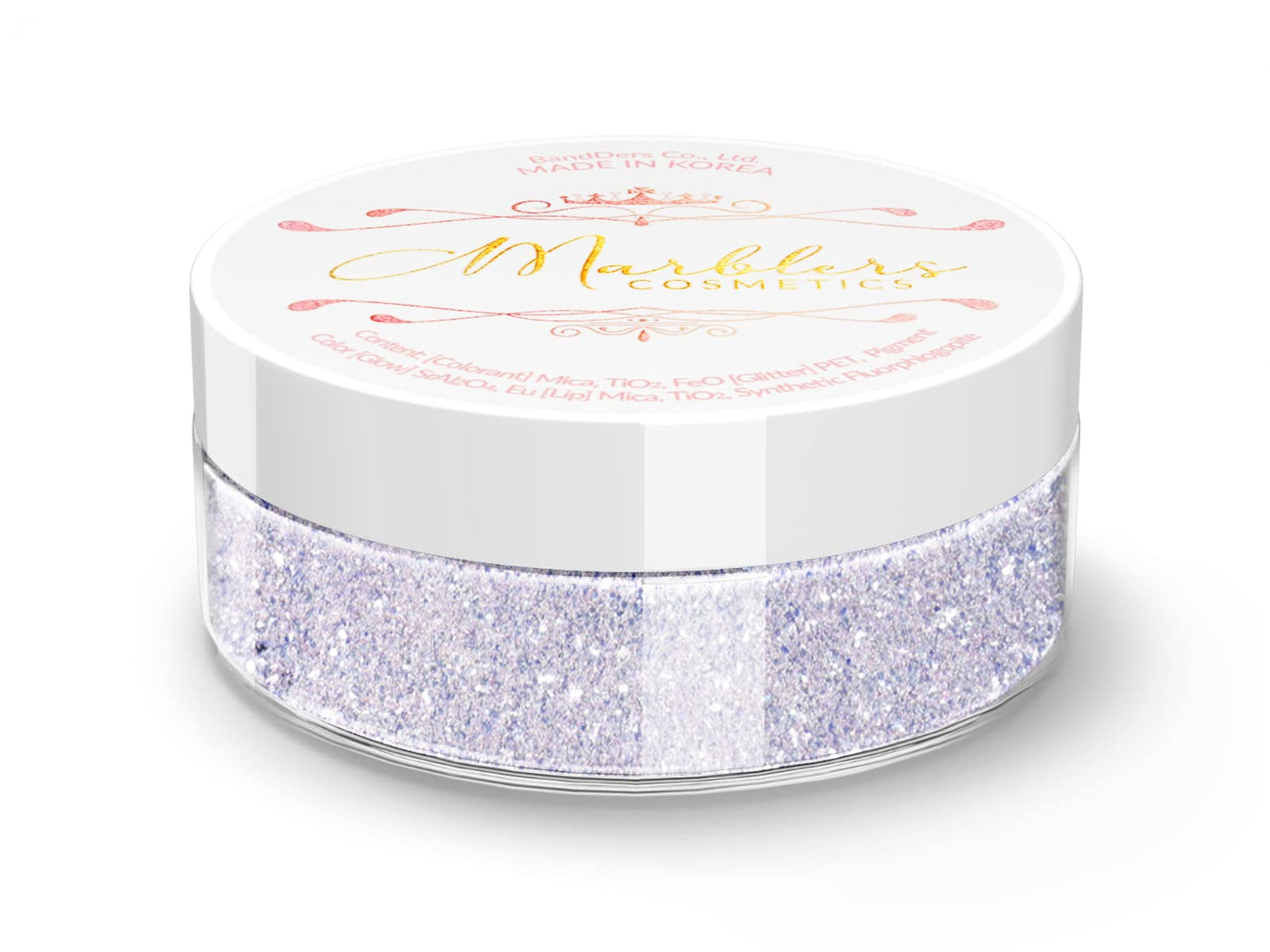 MARBLERS Glitter Mica Powder [Blueberry Lust] 0.14oz (4g) | Glitter Mica | Highly Pigmented | Non-Toxic, Vegan, Cruelty-Free | Eyeshadow, Body Butter