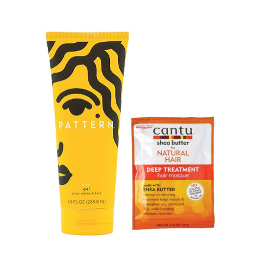 Pattern Curl Gel 9.8 Oz! Infused With Aloe Vera, Coconut Oil and Cacay Oil! Shine, Define And Hold! Hair Gel For Curlies, Coilies & Tight Textures!
