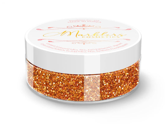 MARBLERS Twinkle Face & Body Glitter [Copper] 0.18oz (5g) | Fine | Non-Toxic | Vegan | Cruelty-Free | Festival, Rave & Party Makeup | Eye, Hair, Nail