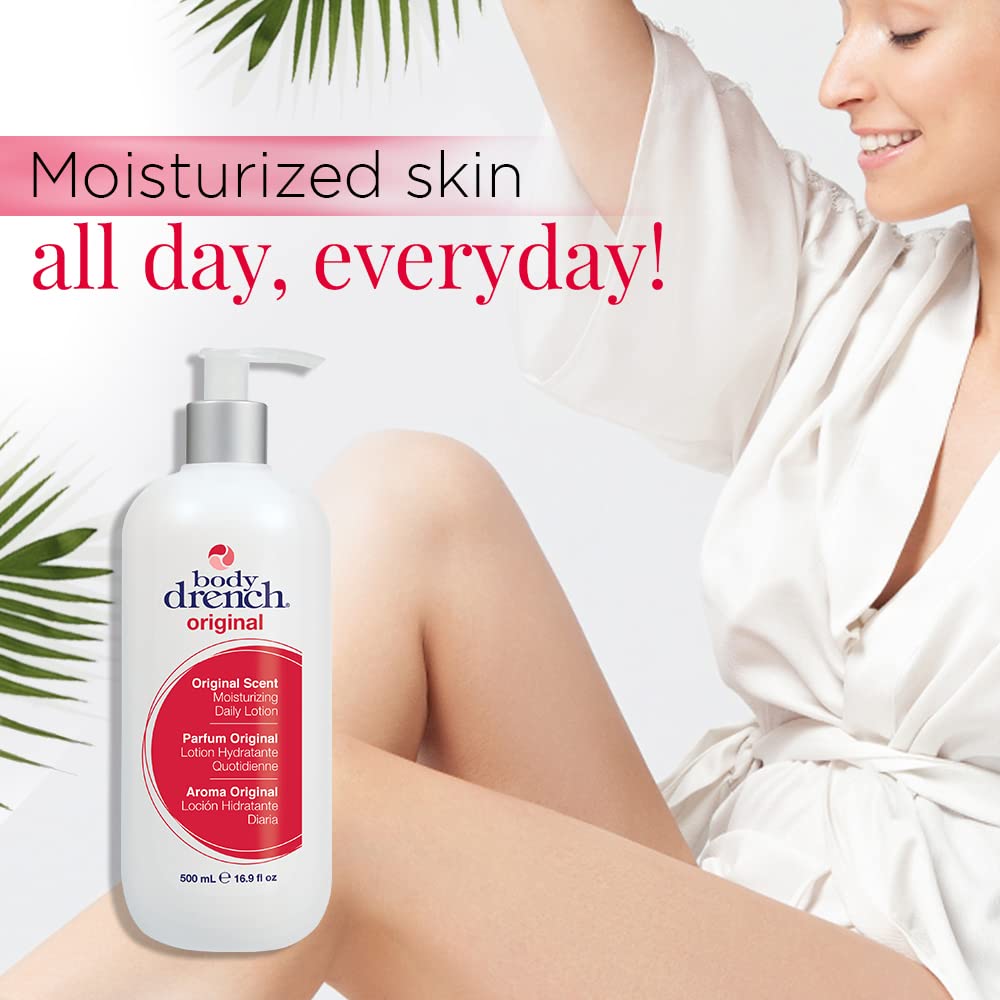Body Drench Moisturizing Lotion for all skin types, 16.9oz
