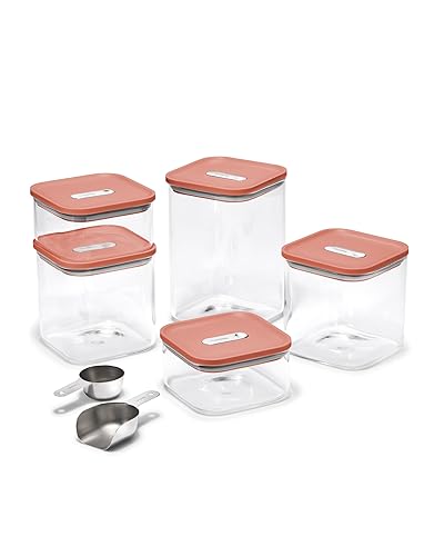 Caraway 13-Piece Glass Airtight Food Storage Containers with Lids - Non-Toxic, BPA-Free Kitchen Storage Containers - Stackable, Space-Saving Airtight…