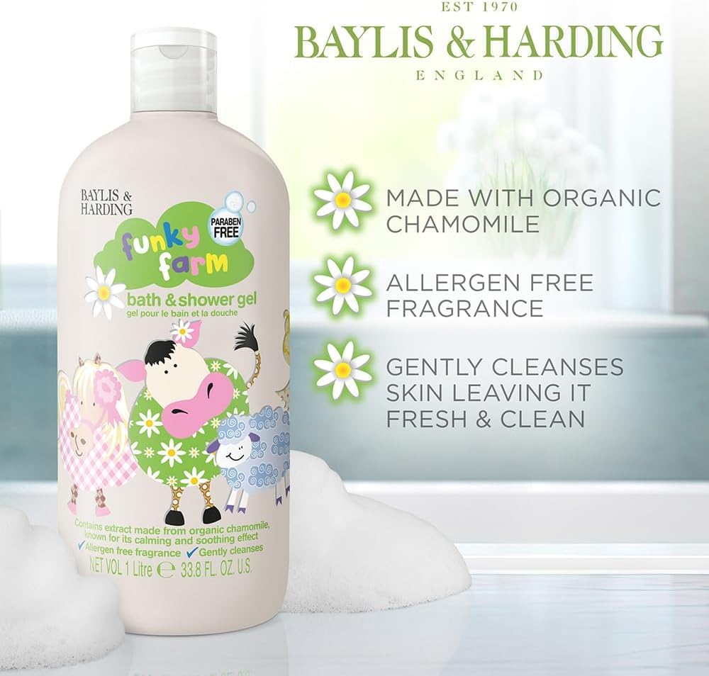 Baylis & Harding Funky Farm Bath & Shower Gel (1L)